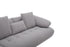 Savannah Fabric Sectional in Grey | J&M Furniture