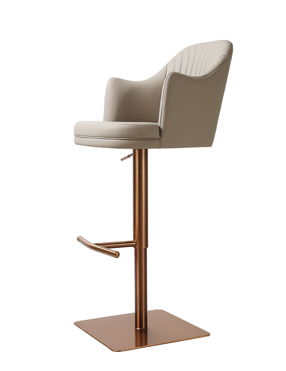 K C418A-58 Beige Barstool | J&M Furniture