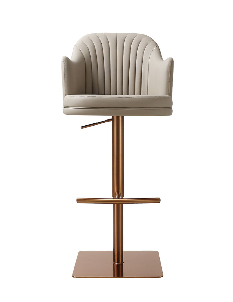 K C418A-58 Beige Barstool | J&M Furniture