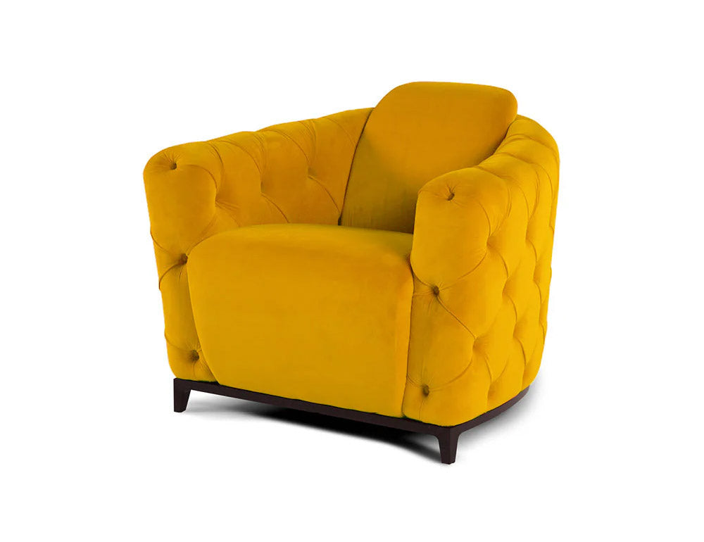 Deliziosa Armchair in Mustard | J&M Furniture