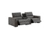 Picasso Loveseat with Console In Dark Grey | J&M Furniture