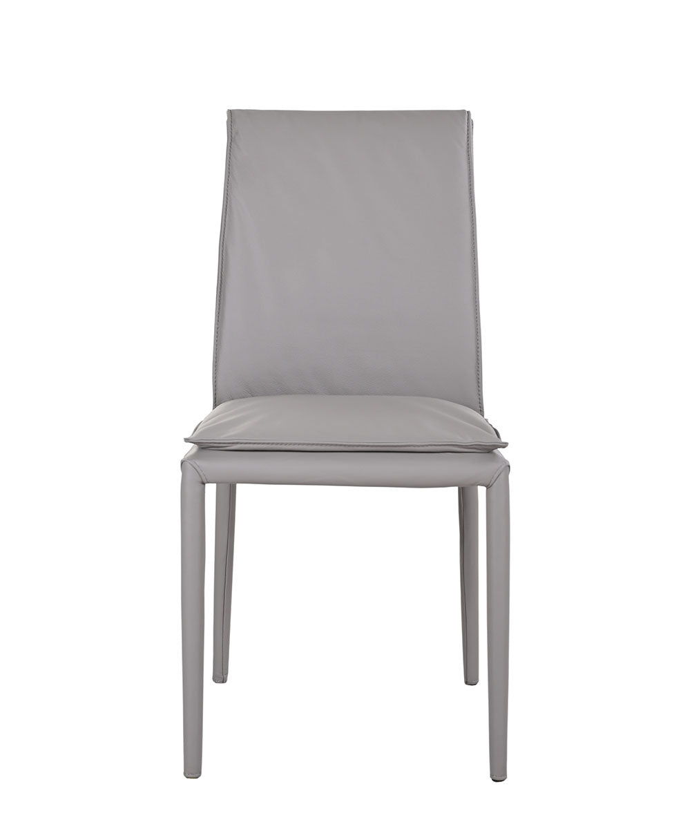 Togo Dining Chair in Grey (pair) | J&M Furniture