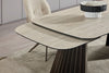 Warm Travertine Extension Table | J&M Furniture