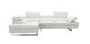 A761 Sectional in Off White | J&M Furniture