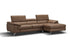 A973b Premium Leather Mini Sectional in Caramel | J&M Furniture