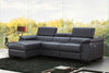 Allegra Premium Leather Sectional | J&M Furniture