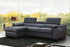 Allegra Premium Leather Sectional | J&M Furniture