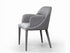 Baxter Fabric Arm Chair in Grey | J&M Furniture