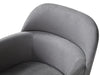 Baxter Fabric Arm Chair in Grey | J&M Furniture