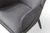 Baxter Fabric Arm Chair in Grey | J&M Furniture