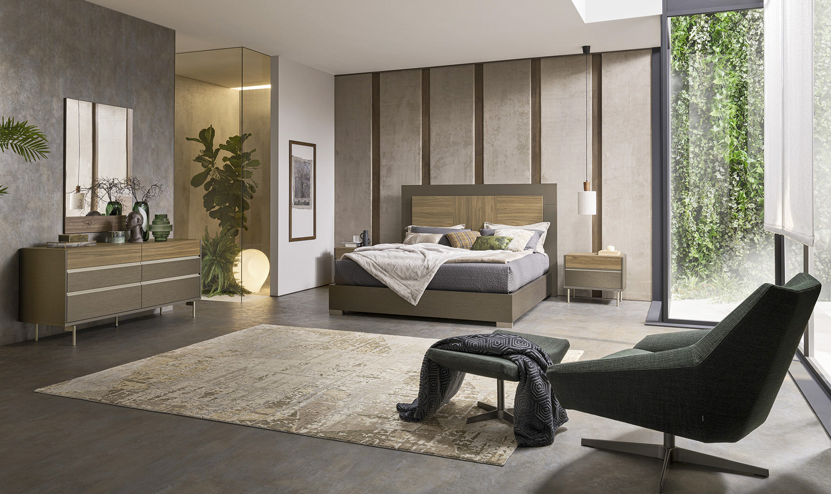 CityLife Wooden Bed | Alf Italia