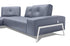 i763 Sectional Sofa in Light Blue | Incanto