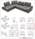 i763 Sectional Sofa | Incanto