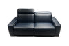 i790 Reclining Leather Loveseat in Blue | Incanto