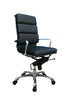 Plush Black High Back Office Chair | J&M Furniture