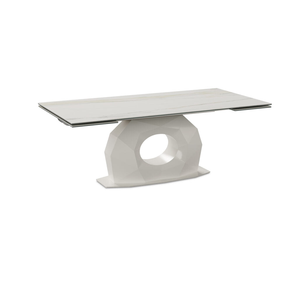 Edra Extension Calacatta Gold Ceramic Table | Elite Modern