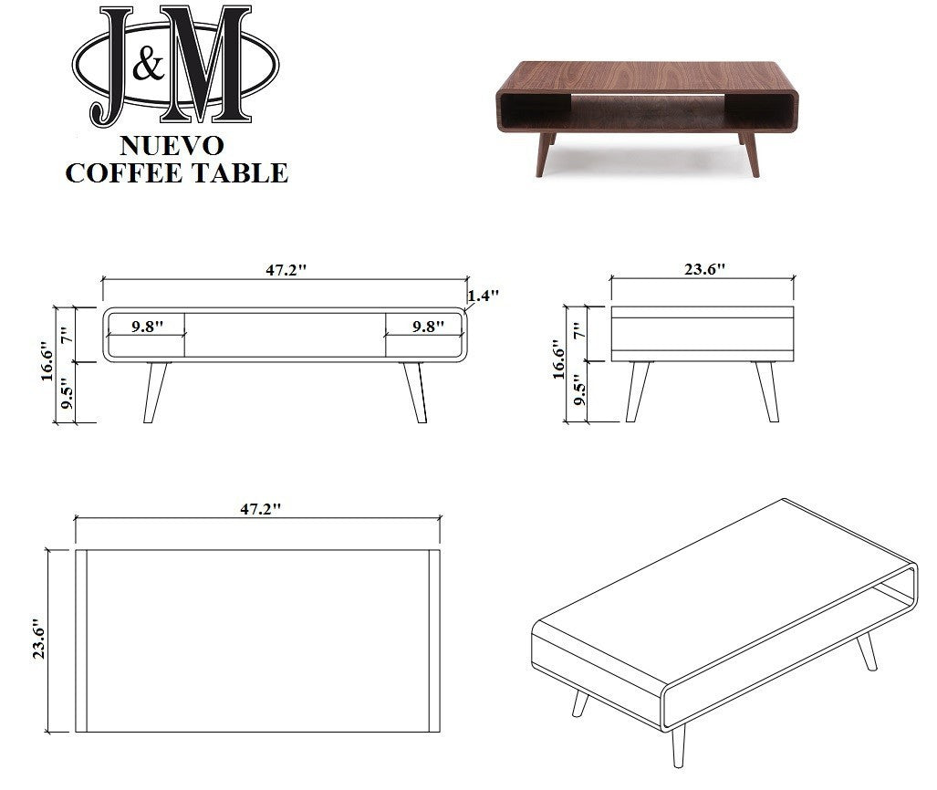 Nuevo Coffee Table | J&M Furniture