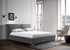 Serene Upholstered Bed in Grey | J&M Furniture