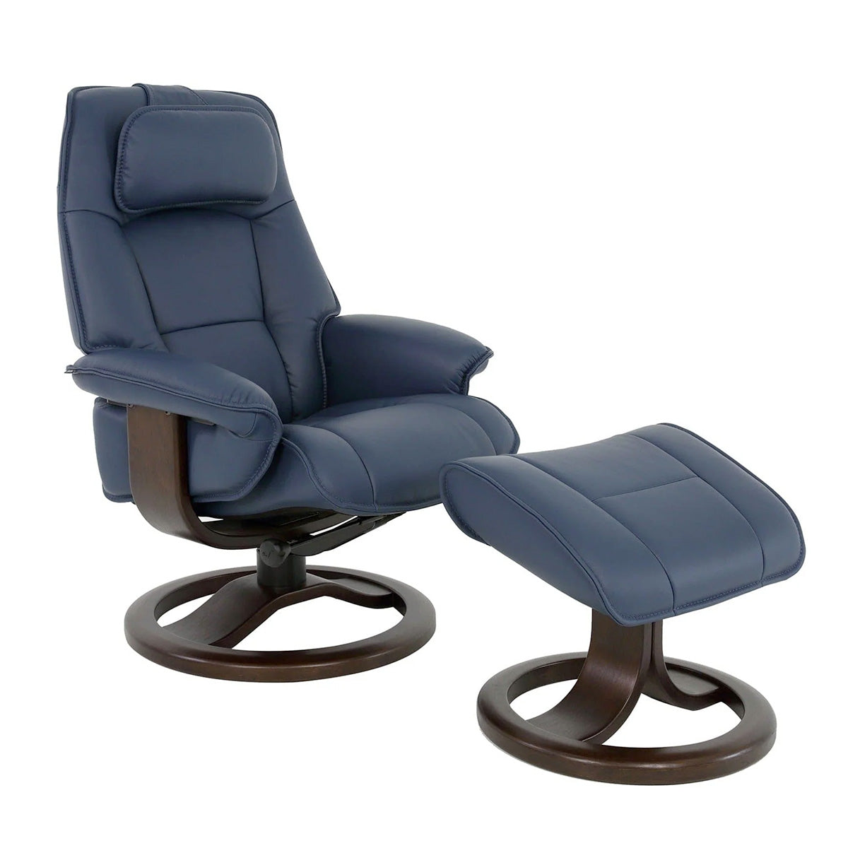 Admiral R Recliner in Blue | Fjords