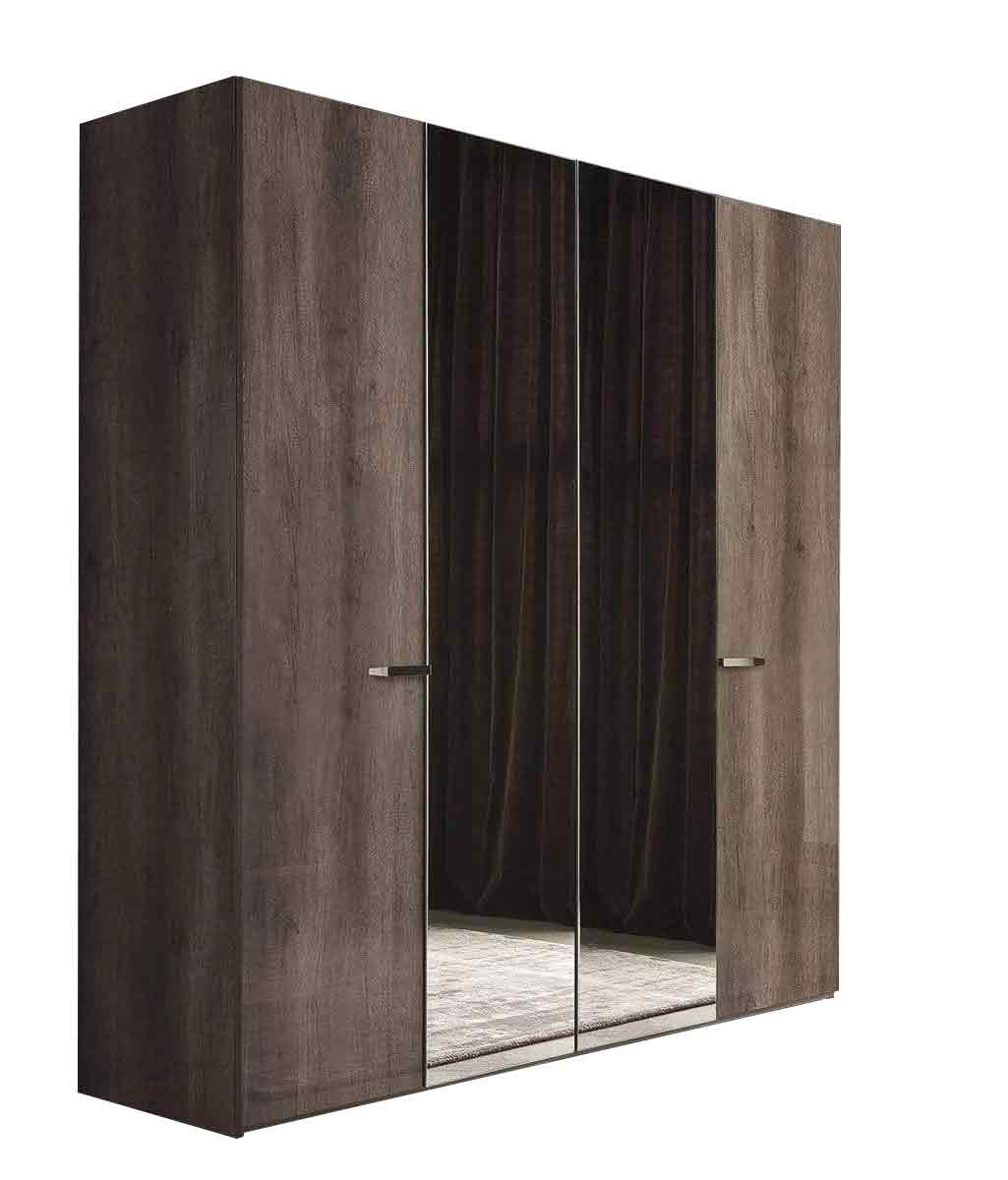 Alf Italia Wardrobe Matera Wardrobe in Surfaced Oak Finish