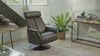 Bo Modern Recliner in Cement | Fjords