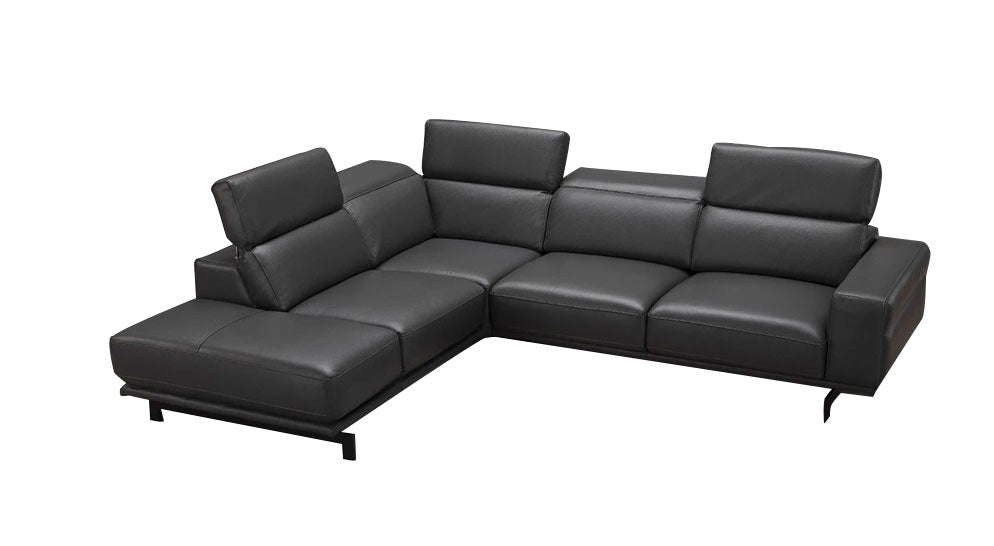 Davenport Modern Sectional in Slate Grey | J&M Furniture