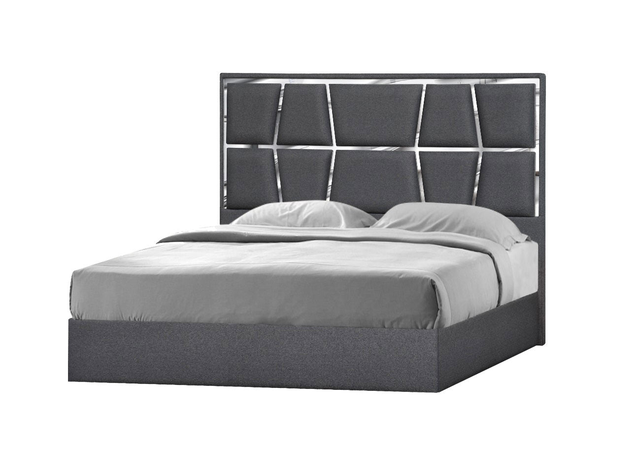 Degas Bed in Charcoal | J&M Furniture