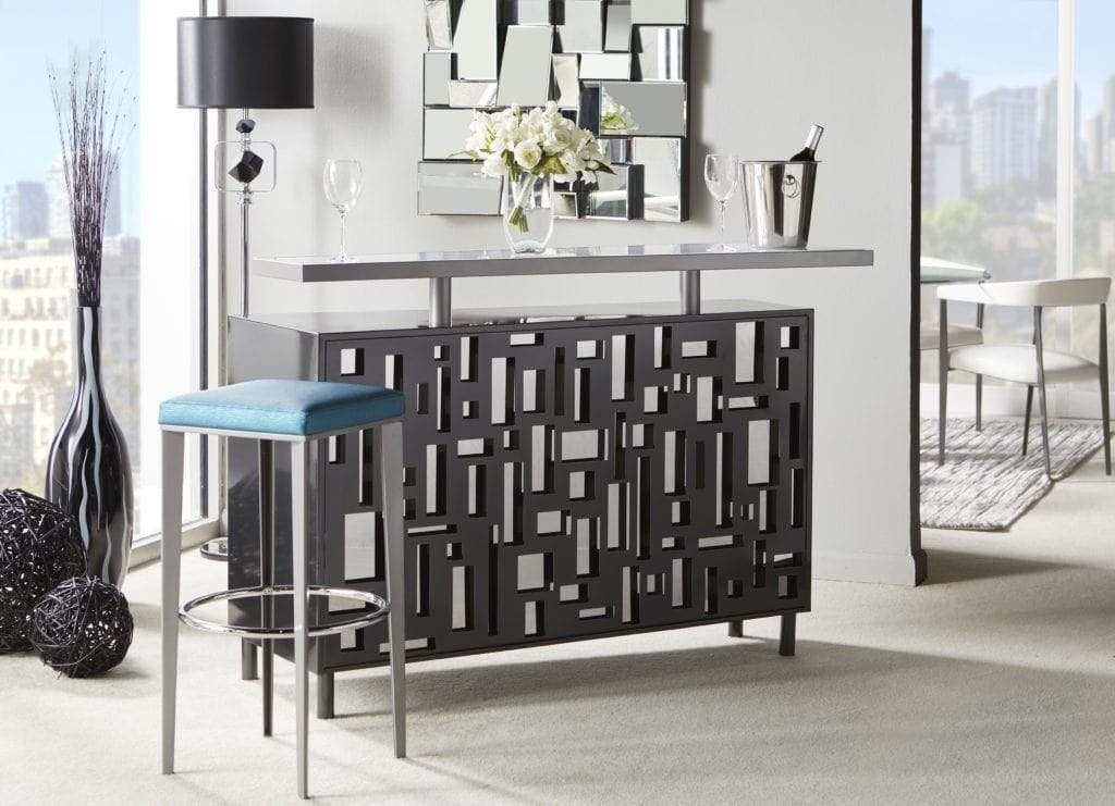 Elite Modern Bar Skew Freestanding Bar 3013A Array Pattern | Elite Modern