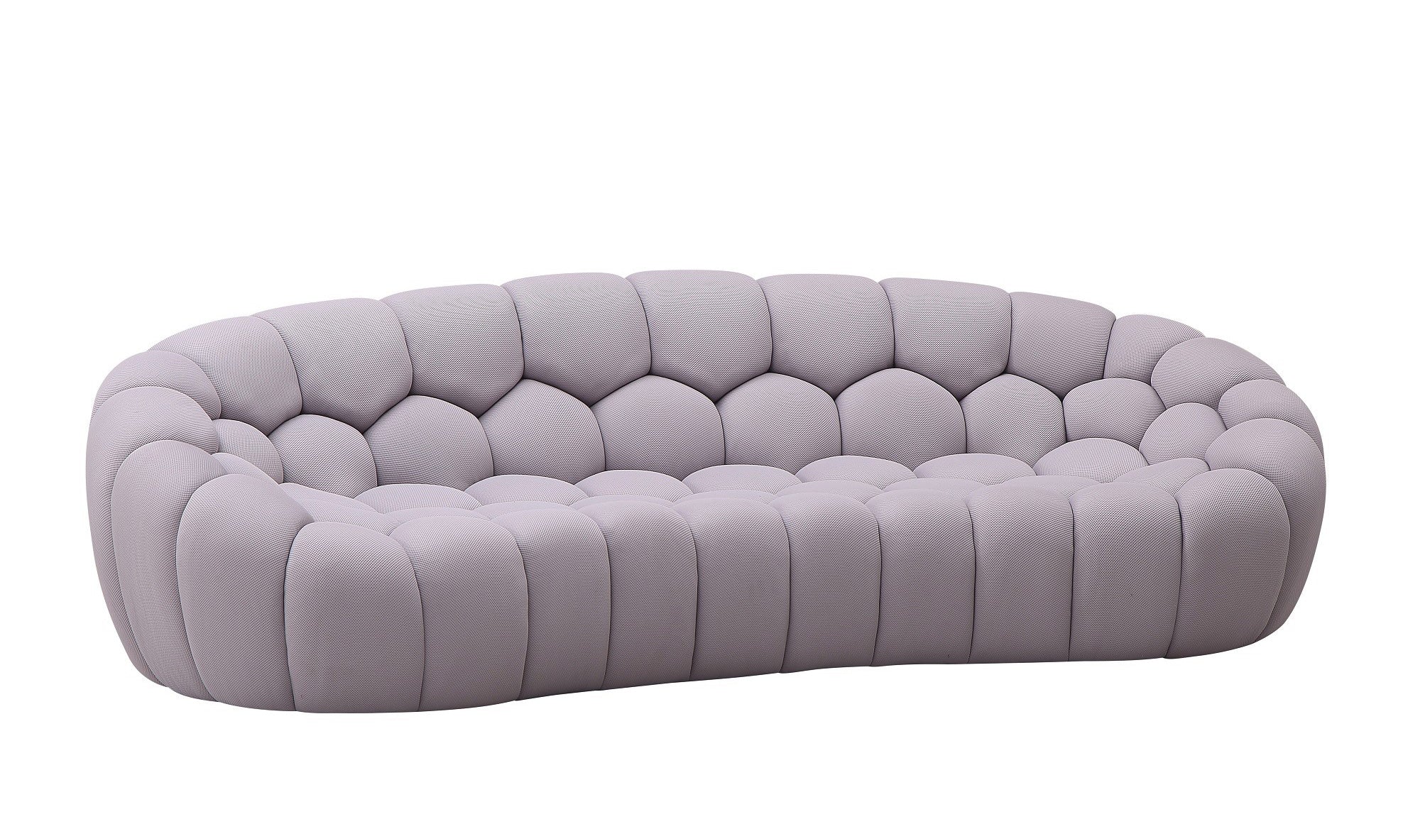 Fantasy Fabric Sofa in Grey