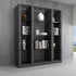 Grey Cloud  Wall Unit in High Gloss