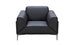 Knight Sofa Collection In Black | J&M Furniture