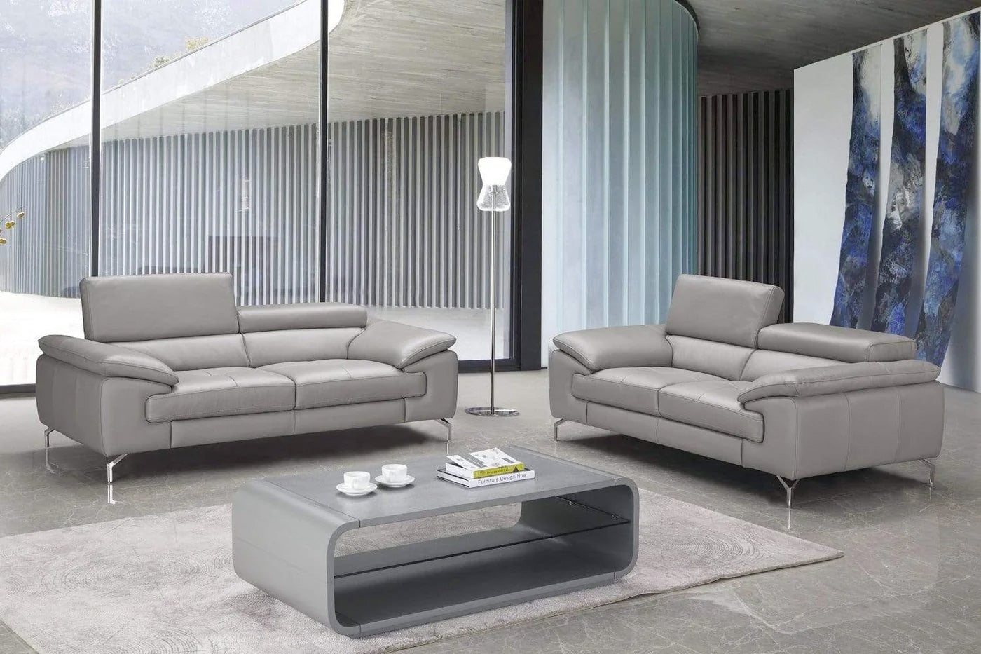 Liam Premium Sofa Leather Collection | J&M Furniture