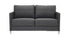 Luonto Couches & Sofa Luna 35 - Dark Grey Elfin Loveseat Sleeper (Full XL Size) | Luonto