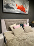 Mont Blanc Bed w/ Upholstered Headboard | Alf Italia